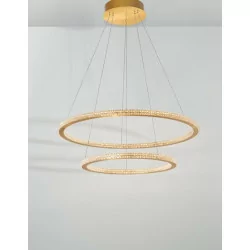 LUCES MONTE LE41691 elegant pendant lamp LED 56W gold