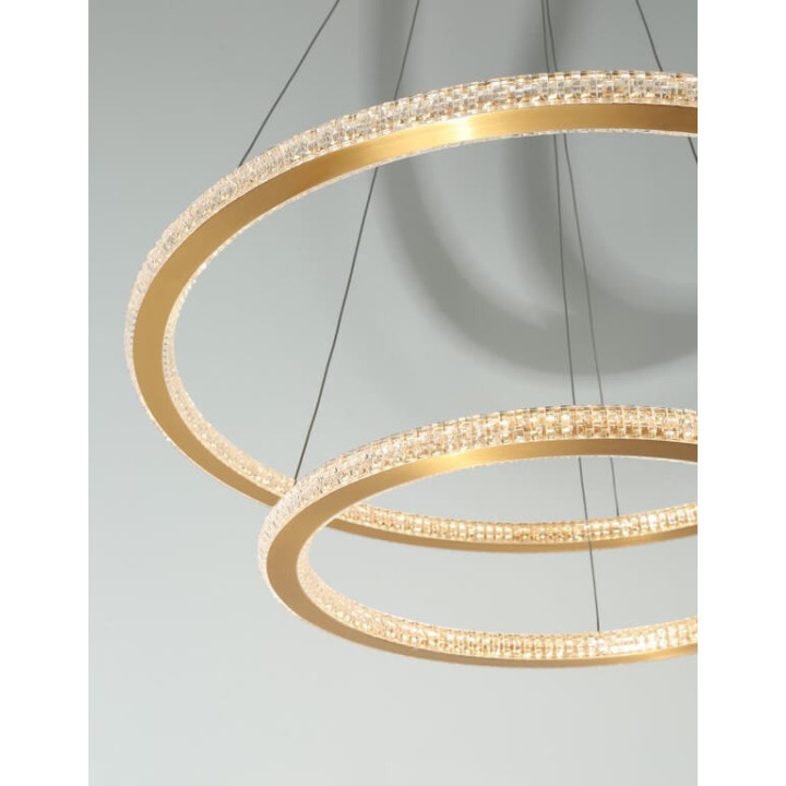 LUCES MONTE LE41691 elegant pendant lamp LED 56W gold