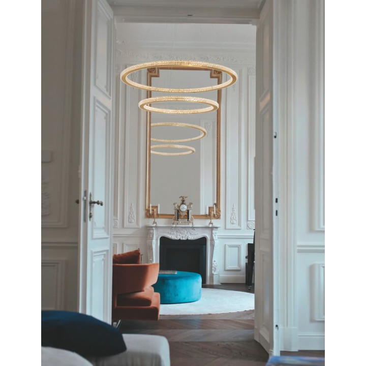LUCES MONTE LE41691 elegant pendant lamp LED 56W gold