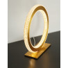LUCES MONTE LE41693 gold, elegant 20W LED table lamp
