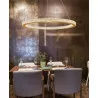 LUCES MONTT LE41696 gold pendant lamp 80cm LED 80W 3000K