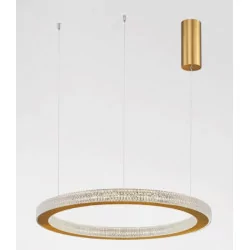 LUCES MONTT LE41697/8 LED pendant lamp gold 40cm, 60cm