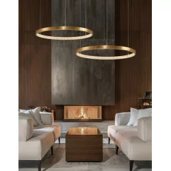 LUCES MORON LE41704/5/6 pendant lamp LED black, gold