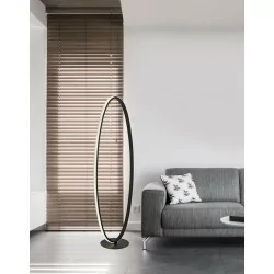 LUCES OCANA LE41720 black floor lamp LED 35W 125cm