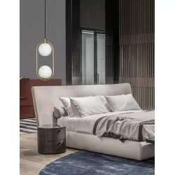 LUCES RENGO LE41772 złota lampa wisząca 2xG9 białe kule