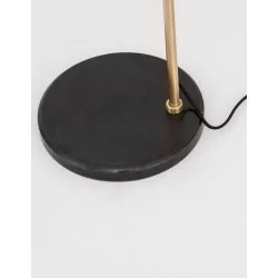 LUCES RIOJA LE41773 black and gold floor lamp 140cm 1xE27 ball