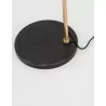 LUCES RIOJA LE41773 black and gold floor lamp 140cm 1xE27 ball