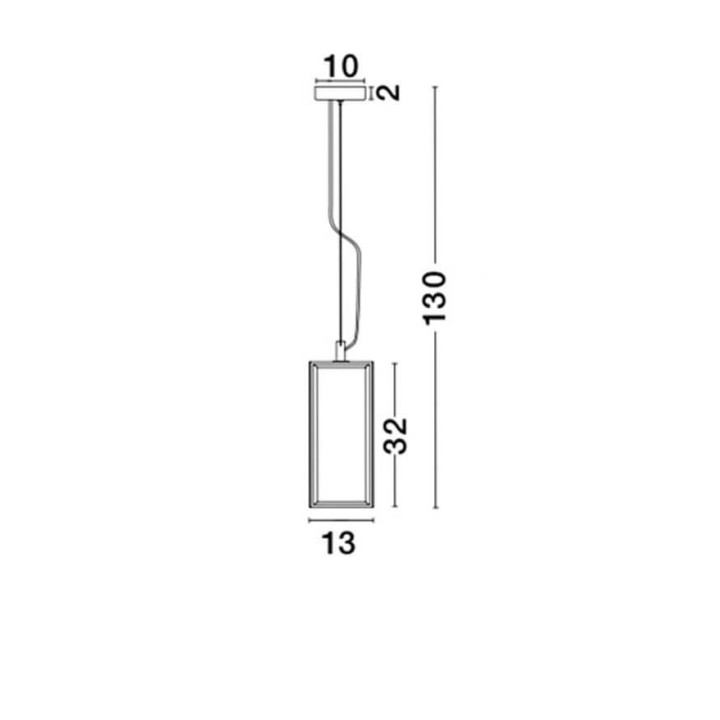 LUCES SALTA LE41779 lampa wisząca mosiądz antyczny + szkło 1xE27