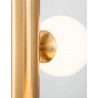 LUCES TIGRE LE41791 gold hanging lamp with white balls 3xG9
