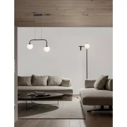 LUCES UBEDA LE41804 black hanging lamp LED 16W 3200K