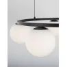 LUCES UBEDA LE41805 black pendant lamp LED 40W 50cm 3200K