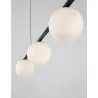 LUCES UBEDA LE41806 czarna wisząca lampa listwa LED 32W 3200K