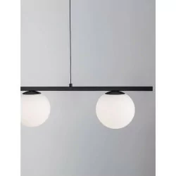 LUCES UBEDA LE41806 czarna wisząca lampa listwa LED 32W 3200K