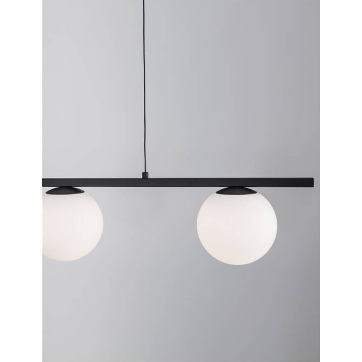 LUCES UBEDA LE41806 czarna wisząca lampa listwa LED 32W 3200K