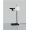 LUCES UBEDA LE41808 black 6W LED desk lamp + 3W reflector