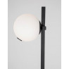 LUCES UBEDA LE41809 black standing floor lamp LED 150cm