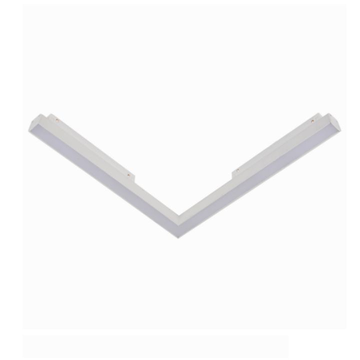OXYLED STRIPE C MultiLine lampa do szyny magnetycznej w kształcie L