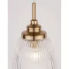 LUCES AHIGAL LE41850 gold pendant lamp in a vintage style