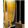 LUCES ARAGUA LE41860 lampa wisząca LED 24W złoty bursztyn