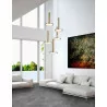 LUCES ESQUEL LE41992 pendant lamp LED 53W brass, warm white 3000K