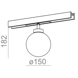 AQFORM MODERN BALL simple midi LED multitrack 16388 ball