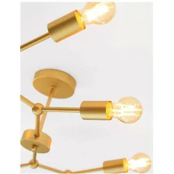 LUCES CUMANA LE41985 Ceiling lamp brass 8xE27