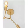 LUCES CUMANA LE41986 Ceiling lamp brass 3xLED E27