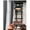 LUCES GIRONA LE42009 pendant lamp LED 40W black and copper 60cm