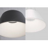 LUCES GRANDE LE42011/2 pendant lamp LED 45cm 33W black, white