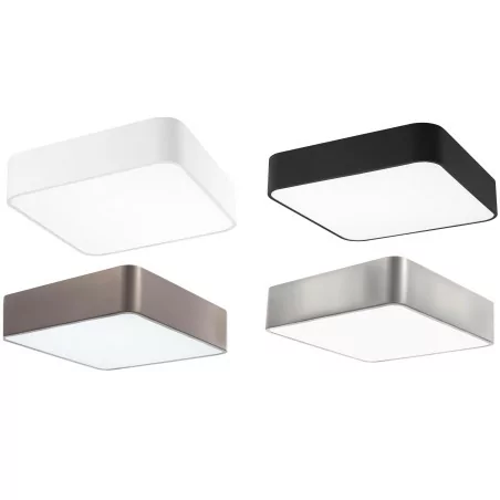 LUCES HUELVA LE42047 square ceiling E27 white, black, brown, gray