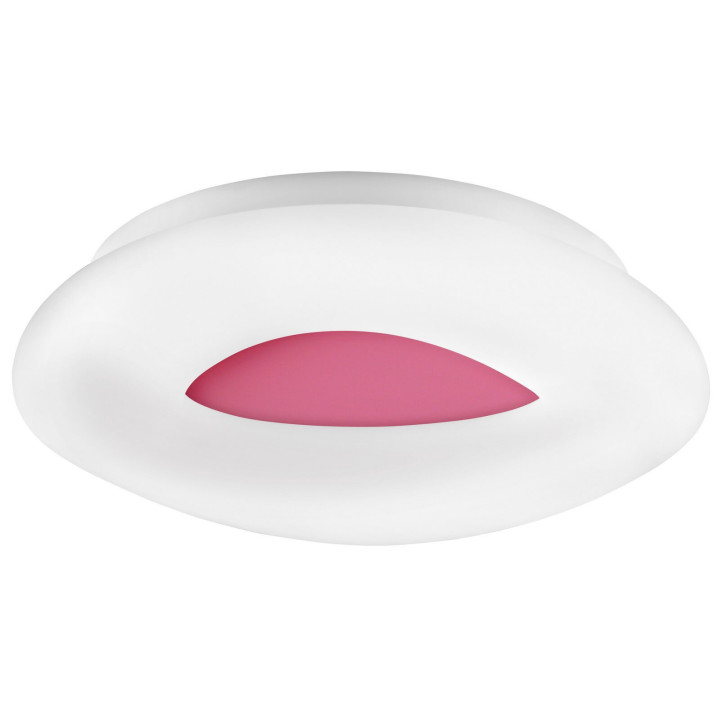 LUCES JARDIN LE42074/5/6 white LED ceiling 45cm + colored base
