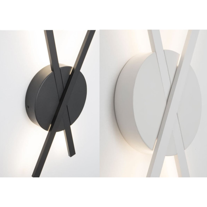 LUCES TEMUCO LE42188/9 podw&oacute;jny kinkiet LED 18W biały, czarny