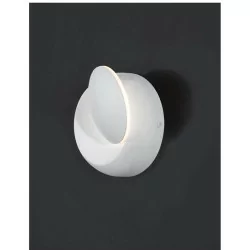 LUCES TOCUYO LE42193/5 round LED wall lamp 5W white, black 14cm