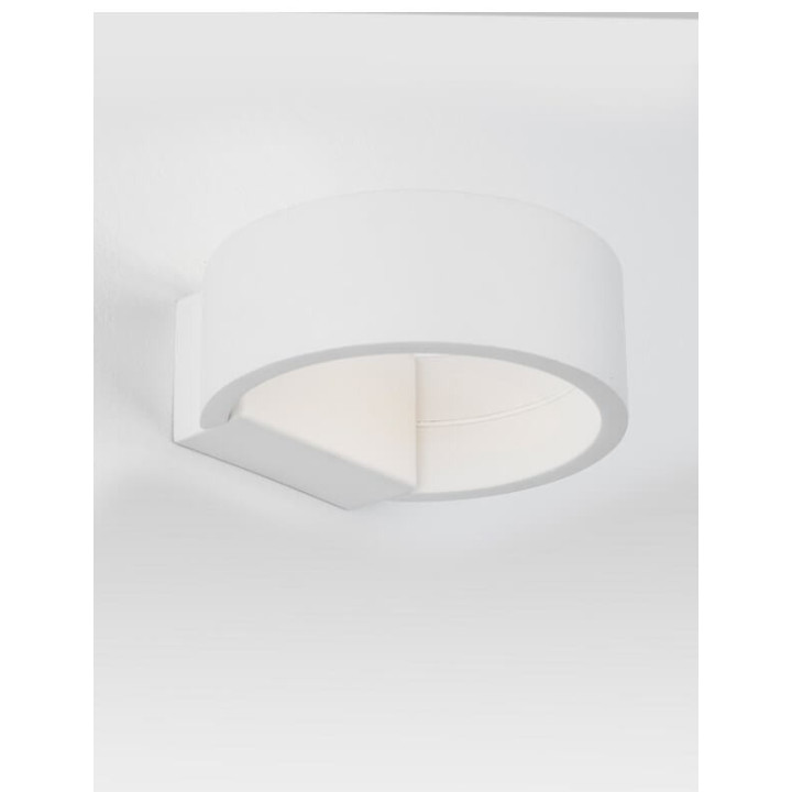 LUCES TUMACO LE42200 p&oacute;łokrągły biały kinkiet LED 6W 3000K