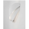 LUCES TOLEDO LE42203/4 white, semicircular LED wall lamp 20cm, 28cm