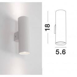LUCES VALERA LE42205/6 wall lamp up /down 2xGU10 white, black