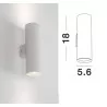 LUCES VALERA LE42205/6 wall lamp up /down 2xGU10 white, black