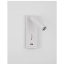 LUCES ZARZAL LE42224/5 LED wall lamp 3W USB white, black