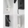 LUCES ZARZAL LE42224/5 LED wall lamp 3W USB white, black