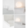 LUCES AGUAZUL LE42228 Wall lamp with an inductive charger
