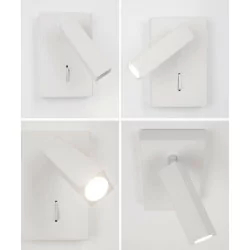 LUCES ARMENIA LE42237/8 3W white or black LED wall lamp