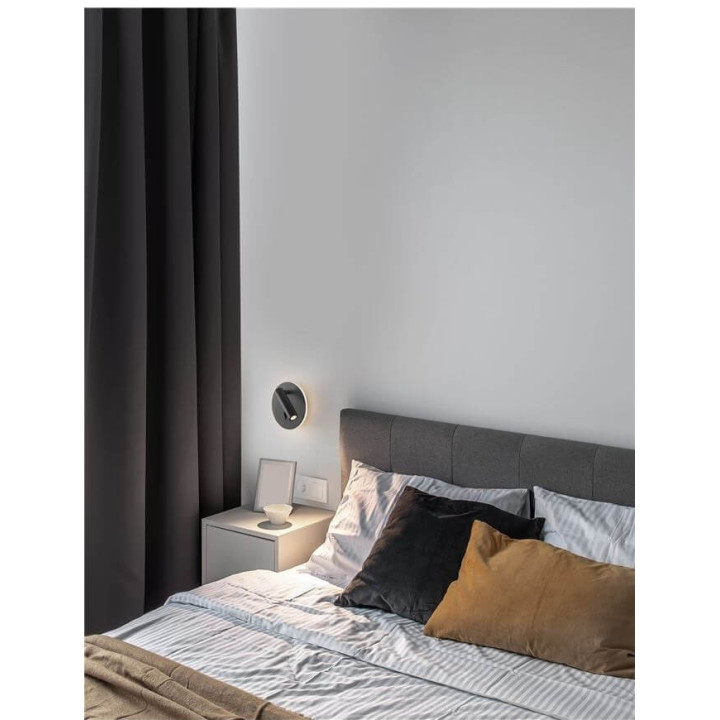 LUCES ARMILLA LE42239/40 wall lamp LED 9W white, black