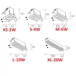 Kohl NSES K51300.RF oprawa podtynkowa LED