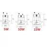 Kohl VERSUS K51100 recessed round LED