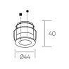 Kohl VERSUS litl K51103.01.RF oprawa wpuszczana LED 3W