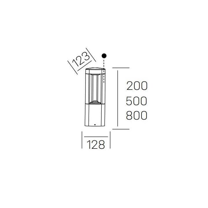 KOHL ESTI floor K60300 słupek ogrodowy LED 9W