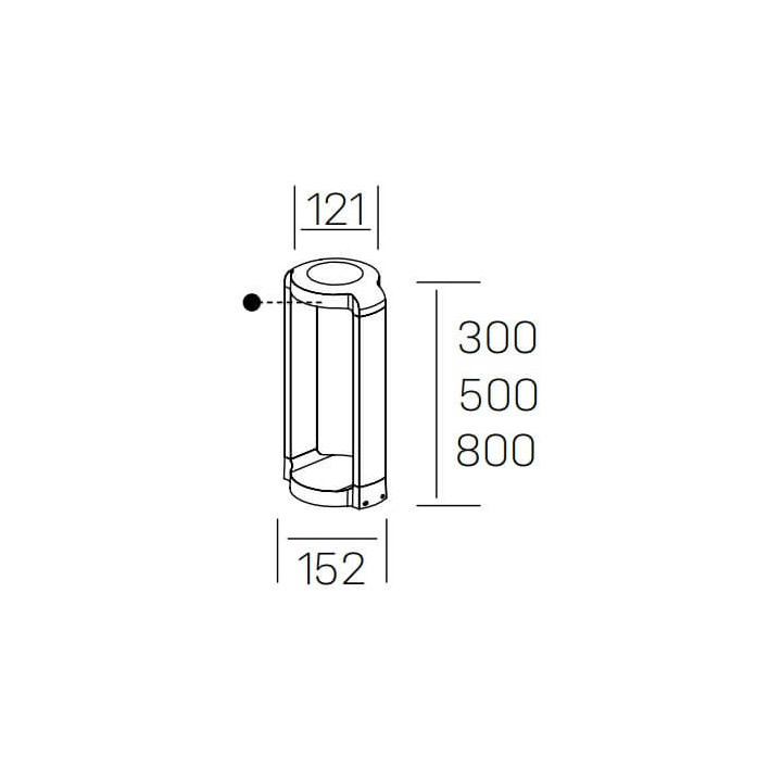 KOHL GRUBI floor K60200 garden lamp LED