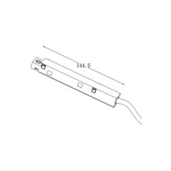 OXYLED MULTILINE power terminal for 48V magnetic track