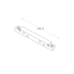 OXYLED MULTILINE mini electric connector for 48V tracks