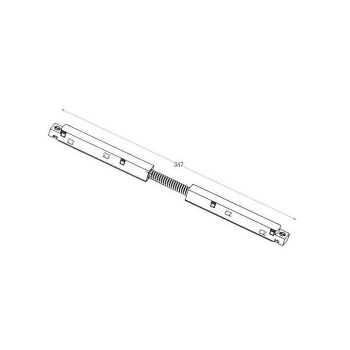 OXYLED MULTILINE elastic connector for 48V tracks